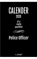 Calendar 2020 for Police Officers / Police Officer
