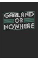 Garland or nowhere: 6x9 - notebook - dot grid - city of birth