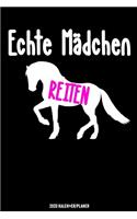 Echte Mädchen Reiten Kalender 2020