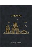 Chennai 2020 Planner: Weekly & Daily - Dated With To Do Notes And Inspirational Quotes