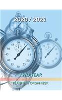 2020-2021 Two Year Planner - Organizer