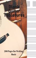 Blank Guitar Tablatures