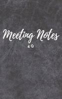 4Q Meeting Notes