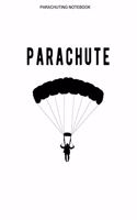 Parachuting Notebook: A 100 Page Journal of Graph Paper Grid Interior - Skydive Logbook