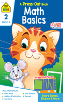 School Zone Math Basics Grade 2 Press-Out Workbook