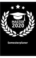 Master 2020 Semesterplaner