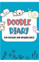 Doodle Diary For Creative And Amazing Girls