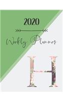 2020 Weekly Planner H