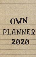 Own Planner 2020