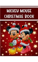 Mickey Mouse Christmas Book: Mickey Mouse Christmas Book. Mickey Mouse Coloring Book Super Set with Stickers (Mickey Mouse Activity Books for Kids Toddlers). 20 Pages - 8.5" x 1
