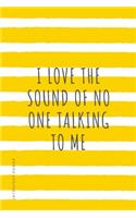 INTROVERT POWER I love the sound of no one talking to me: The secret strengths of INFJ personality Dot Grid Composition Notebook with Funny quote Gift idea for Introverts