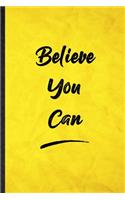 Believe You Can