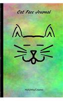Cat Face Journal