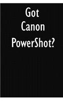 Got Canon PowerShot?