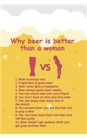 Why Beer Is Better Than a Woman