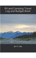 RV and Camping Travel Log and Budget Book