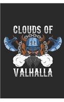 Clouds of Valhalla: Blank Lined Notebook for Vaper and Steamer
