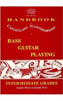 London College of Music Handbook for Certificate Examinations in Bass Guitar Playing
