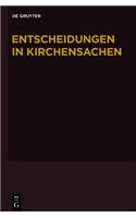 Entscheidungen in Kirschensachen Seit 1946 - 1.1.-30.06.2011