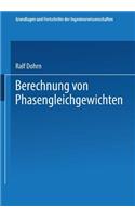 Berechnung von Phasengleichgewichten