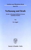 Verfassung Und Strafe