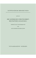 Die Satirische Streitschrift Des Papyrus Anastasi I.