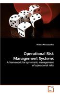 Operational Risk Management Systems