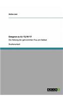 Exegese zu Lk 13,10-17: Die Heilung der gekrümmten Frau am Sabbat(German)