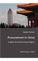 Procurement in China- A guide for purchasing managers