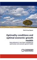 Optimality conditions and optimal economic growth models