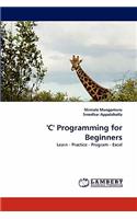 'C' Programming for Beginners
