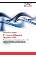 coste del agua regenerada