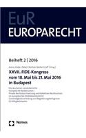 XXVII. Fide-Kongress Vom 18. Mai Bis 21. Mai 2016 in Budapest
