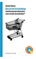 Last der Entscheidung