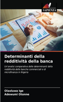 Determinanti della redditività della banca