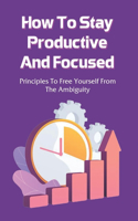 How To Stay Productive And Focused: Principles To Free Yourself From The Ambiguity: How To Become More Productive And Motivated