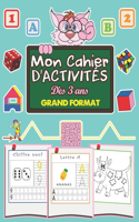 Mon Cahier d'Activités dès 3 ans