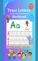 Trace And Learn: Alphabet Tracing Book - Kids Activity Book