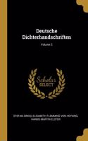 Deutsche Dichterhandschriften; Volume 2