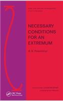 Necessary Conditions for an Extremum