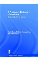 A Frequency Dictionary of Japanese