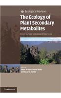 Ecology of Plant Secondary Metabolites