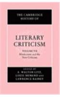 The Cambridge History of Literary Criticism: Volume 7, Modernism and the New Criticism