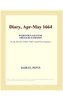 Diary, Apr-May 1664 (Webster's Japanese Thesaurus Edition)