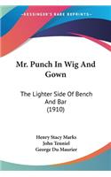 Mr. Punch In Wig And Gown