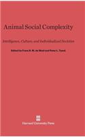 Animal Social Complexity