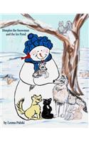 Dimples the Snowman and the Ice Pond