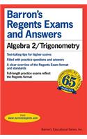 Regents Exams and Answers: Algebra 2/Trigonometry: (Barron's Regents Exams and Answers)