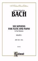 BACH 6 SONATAS V1 FL PA