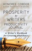 Prosperity for Writers Productivity Journal